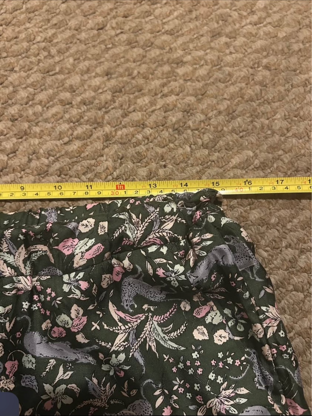 J Crew Collection 100% Silk Jungle Cat Pull-on Easy Pant - 6 - Picture 7 of 7